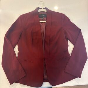 NWOT Banana Republic Burgundy Women's Blazer (size 6)